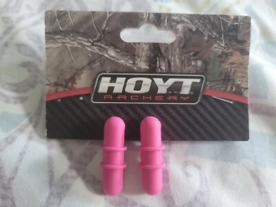 NOVAS Varas de Choque Hoyt Amortecedores Grandes 2 Peças Rosa  - Imagem 1 de 4