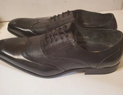 Zapatos de vestir de cuero sintético Delli Aldo para hombre M-19122 - talla 6-1/2, 13 - nuevos en caja Foto 1 de 4