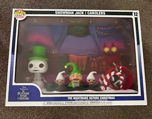 Funko Pop Moments The Nightmare Before Christmas Snowman Jack & Carolers New - Picture 1 of 5