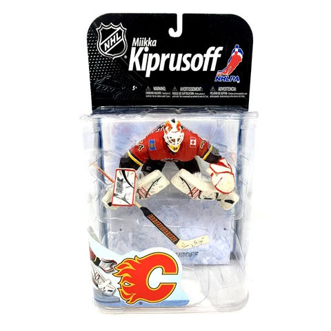 Mcfarlane NHL Miikka Kiprusoff Calgary Flames Red Jersey Series 22 Figure Cover