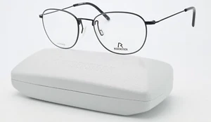 RODENSTOCK Germany Brille R 2617 A 50-18 140 Metall Schwarz Rundlich mit Etui - Picture 1 of 13