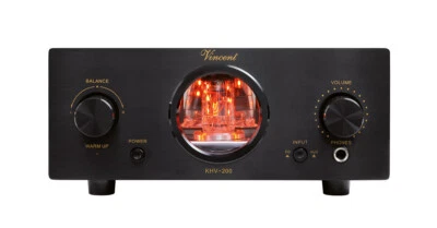 VINCENT KHV-200 AMPLIFICATORE PER CUFFIA IBRIDO BLACK NUOVO - Immagine 1 di 3