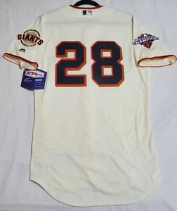 AUTHENTIC MAJESTIC BUSTER POSEY 40 MEDIUM SAN FRANCISCO GIANTS FLEX BASE Jersey - Picture 1 of 7