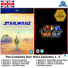 STAR WARS Episodes 1-7 Complete Collection 1 2 3 4 5 6 7 Sealed Region B Blu-Ray