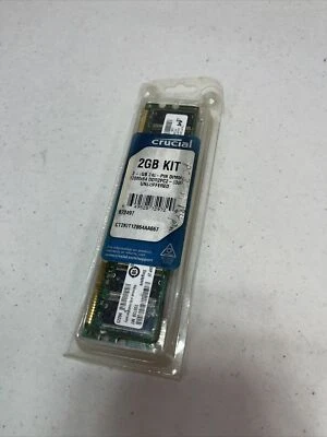 Crucial CT2KIT12864AA667 DDR2PC2-5300 Upgrade Kit - Image 1 of 4