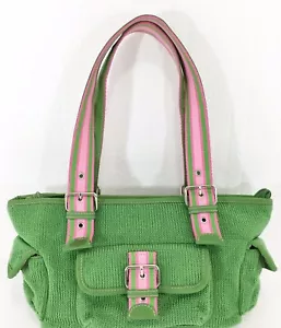 Bolso de hombro The Sak Kelly verde con detalles rosas - Imagen 1 de 7