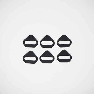 ETECH4US 6x Set Stollenabstandhalter 1mm Mountain MTB für SPD konstante Dicke (stapelbar)