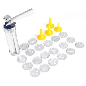 Cookie Press Kit | Biscuit Maker & Cake Decorating Tools for Kitchen - Picture 1 of 14