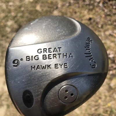 Driver para zurdos Callaway Great Big Bertha Hawkeye 9° UL regular ☼ Flex Graphite Foto 1 de 4