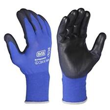 BLACK+DECKER Supported Hand Gloves, Black & Blue, L, BXPG0340IN-L -Free Shipping