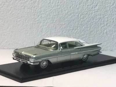 –Spark 1:43 Chevrolet Impala Sedan Six Windows 1959 Green Art. Nr: S2904– - Immagine 1 di 4