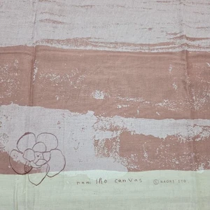 Nani IRO Naomi Ito 2003 Canvas Fabric Momo Pink 100×200cm - Picture 1 of 10