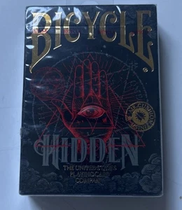 Hidden Edition Bicycle Playing Cards-Poker Deck-Secret Society-Symbolism-Magic - Picture 1 of 4