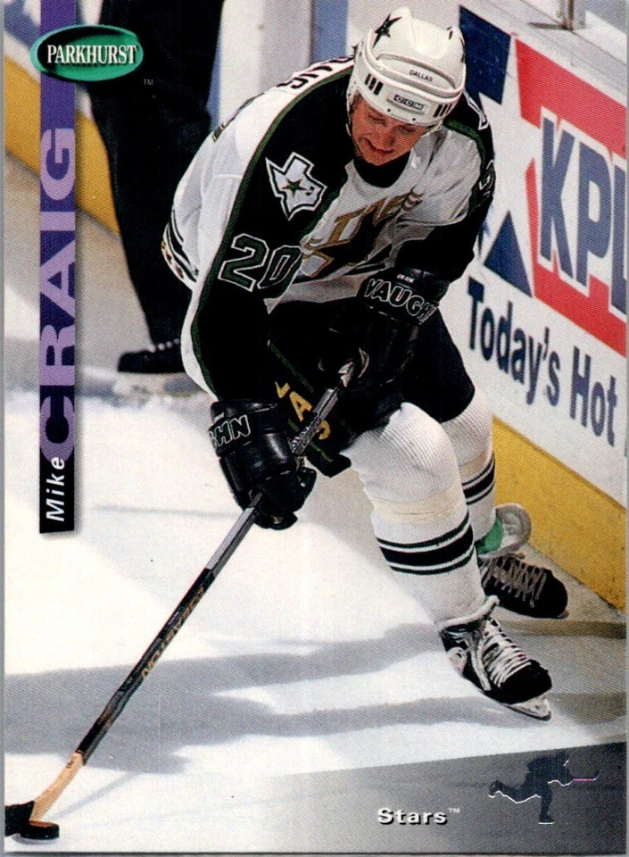 1994-95 Parkhurst Mike Craig Dallas Stars #54 - Image 1 of 2