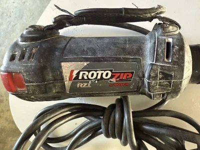 Bosch RotoZip RZ1 5 Amp Spiral Saw – Tested, Works, Cable Damage, See Photos - Image 1 of 4
