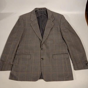 Dunn & Co Blazer Jacket Mens Size Grey Pure New Wool Tweed Style Jacket - Picture 1 of 18