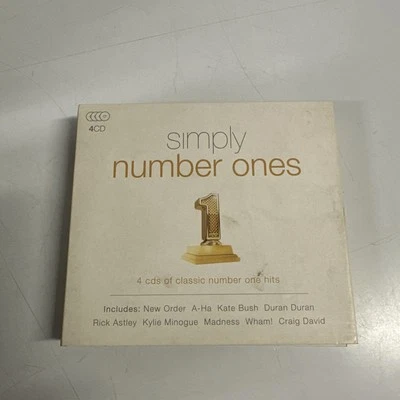 Simply Number Ones 4CD Box  Order A-Ha Duran Duran Rick Astley Kylie Mino - Bild 1 von 4