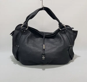 Celine Schwarze Leder große Schultertasche 63613458 - Picture 1 of 10