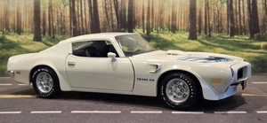 1/18 Ertl 1973 Pontiac Firebird Trans AM White American Muscle Car Diecast *READ - Picture 1 of 12