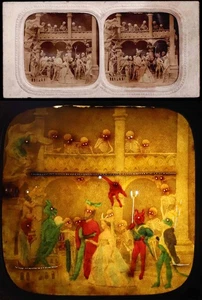 vue stéréo DIABLERIE -  SANS TITRE  vers 1860 / tissue polyorama - Imagen 1 de 3