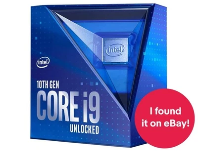 Intel Core i9 UNLOCKED i9-10850K  LGA 1200 10TH GEN - Image 1 of 4