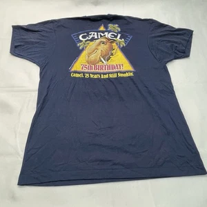 Camisa Rara Vintage Camel Cigarretes 1988 75 Años Puntada Única Se Ajusta Como Talla M - Imagen 1 de 24