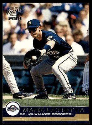 2001 Pacific Mark Loretta Milwaukee Brewers #234 - Image 1 of 2