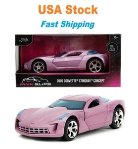 Chevrolet Corvette Stingray Concept 2009 Jada Toys Pink Slips Diecast 5" 1:32 - Imagen 1 de 11