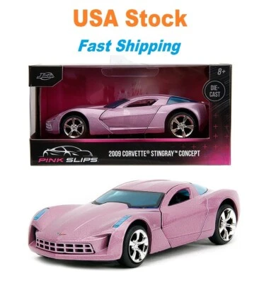 Chevrolet Corvette Stingray Concept 2009 Jada Toys Pink Slips Diecast 5" 1:32 - Image 1 of 4