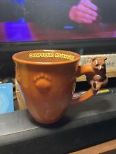 Disneyland Parks California Adventure Coffee Mug Ceramic Cup Brown Bear Euc