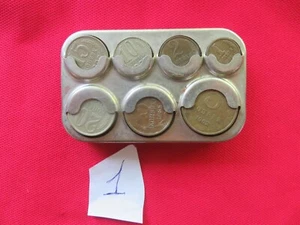 Soviet vintage classic coin box. Original. USSR № 1 - Picture 1 of 6
