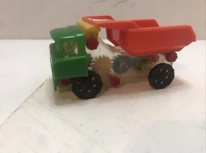 Vintage Dump Truck See-Through With Gears Made In Hong Kong - Picture 1 of 7