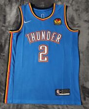 Fast Shipping! Med Shai Gilgeous Alexander Oklahoma City Thunder Stitched Jersey