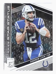 2019 Donruss Elite Andrew Luck #/299 Star Status Parallel SP Insert SS-5 Colts - Picture 1 of 2