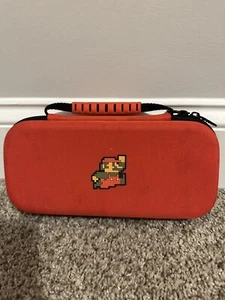 Nintendo Switch Schutzhülle Mario 8 Bit rot Super Mario Bros. - Bild 1 von 5