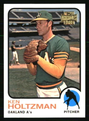Ken Holtzman 2002 Topps Archives #99 BASEBALL Card - Image 1 of 2