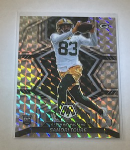 Samori Toure 2022 Panini Mosaic Silver Prizm RC #357 GB Packers