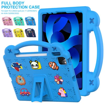 For iPad 10th 10.9''inch 2022 Cartoon Type Tablet Shockproof Case Cover Stand - Image 1 of 4