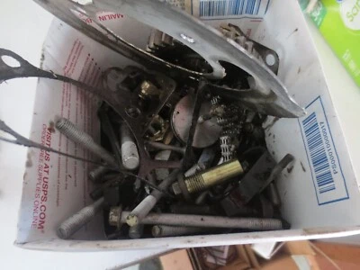 2005 Kawasaki Brute Force 750 4wd ATV Used Box of Bolts Nuts Misc Lot Hardware Foto 1 de 2