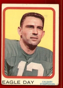 1963 Topps CFL #13 Eagle Day BACK ISSUE - Picture 1 of 2