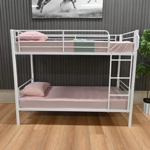Lucas Metal Single on Single Bunk Bed - Picture 1 of 8