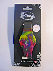 DISNEY...COLECCIONABLES...Malefico Reloj LED...TOTALMENTE NUEVO.Etiquetas - Imagen 1 de 2