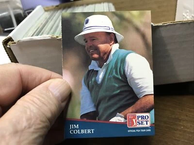 1991 Pro Set  PGA Tour Golf # 208 JIM COLBERT - Image 1 of 2