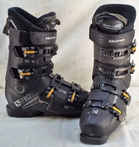 Salomon S Pro 90 W Used Women's Ski Boots Size 26/26.5 #089349 - Picture 1 of 2