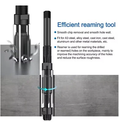 6mm - 84 mm HSS Adjustable Diameter Hand Reamer Expanding Reamers. Kit Available - Image 1 of 2