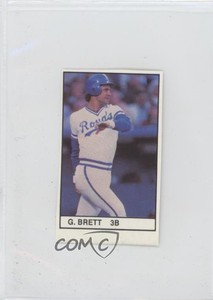 1981 All-Star Game Program Inserts George Brett HOF