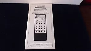 RELM MODELLO PM4500 MANUALE OPERATORE ORIGINALE - Foto 1 di 1