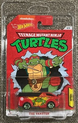 Hot Wheels Die-cast Teenage Mutant Ninja Turtles Raphael The Vanster, 4/5 Foto 1 de 4