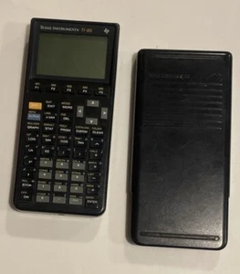 Texas Instruments TI-85 Scientific Graphing Calculator Untested PARTS ONLY Cover - Picture 1 of 4
