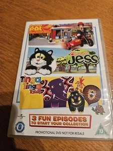 POSTMAN PAT / GUESS WITH JESS / TINGA TINGA TALES DVD PROMO 1 EPISODE OF EACH - Picture 1 of 2